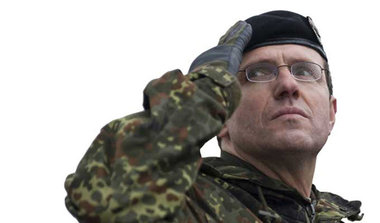 Repräsentant der Förderung von Frieden und Versöhnung: Bundesweh...