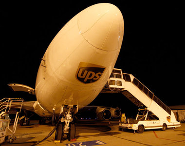 Boeing von UPS Airlines am Flughafen K&ouml;ln-Bonn (September 2...