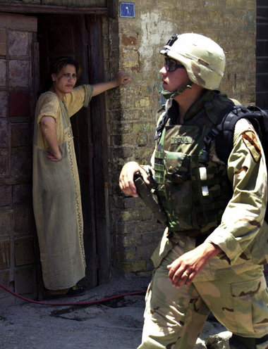 Bagdad, Juli 2004. Der Irak war in Sachen Frauenrechte Vorreiter...