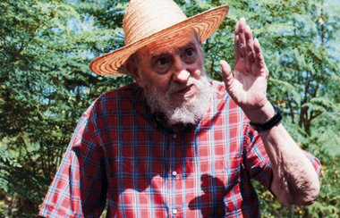 Fidel Castro am Sonntag in Havanna