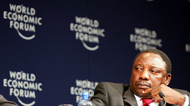 Cyril Ramaphosa beim World Economiv Forum Africa in Kapstadt