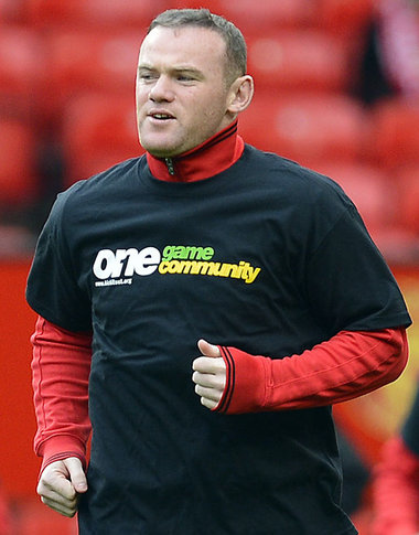 Der falsche Rooney im richtigen T-Shirt