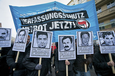 Im November 2011 wurde auf Berliner Gedenkdemonstration f&amp;uu...