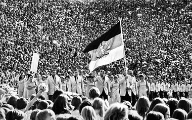 Eröffnung der Olympischen Spiele München 1972: Die DDR... Eröffnung der Olympischen Spiele München 1972: Die DDR...