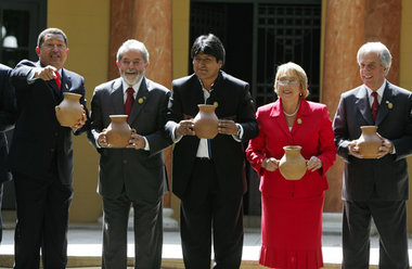 Südamerikanischer Gipfel in Cochabamba
