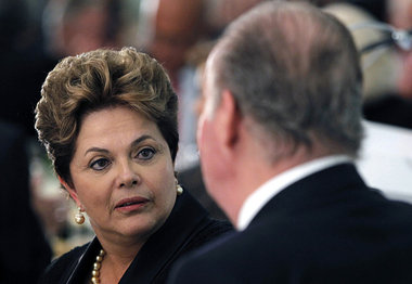 Kritik aus &Uuml;bersee: Brasiliens Pr&auml;sidentin Dilma Rouss...