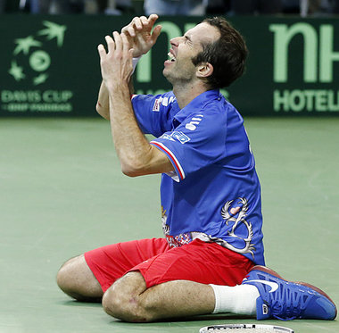 Durch fast nichts aus der Fassung zu bringen: Radek Stepanek