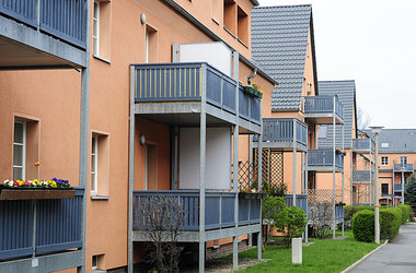 Noch bezahlbar: ehemalige TLG-H&auml;user in Dresden