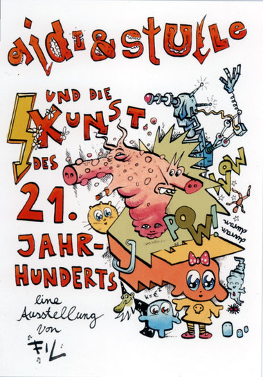In der Cartoonfabrik gibt es außerdem guten Kaffee