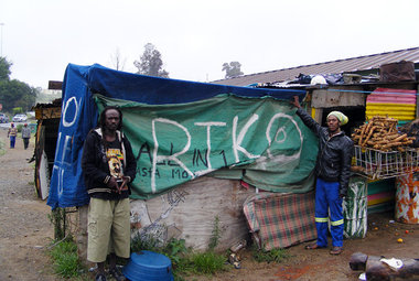 »Die Leute haben das Bewußtsein eines Biko verloren«, sagt Rasta...