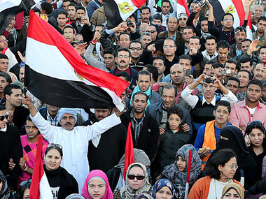 »Hau ab, hau ab« – Mursi-Gegner am Freitag in Kairo