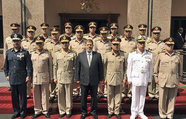 Mit dem Milit&auml;r hat Mursi seinen Frieden gemacht