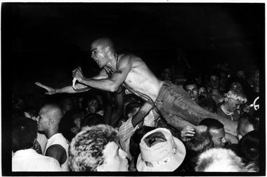 Henry Rollins bei einem frühen Klassentreffen Henry Rollins bei einem frühen Klassentreffen