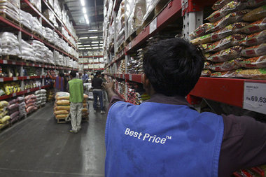 Mit dem Jointventure »Best Price« hat Walmart in Ind... Mit dem Jointventure »Best Price« hat Walmart in Ind...