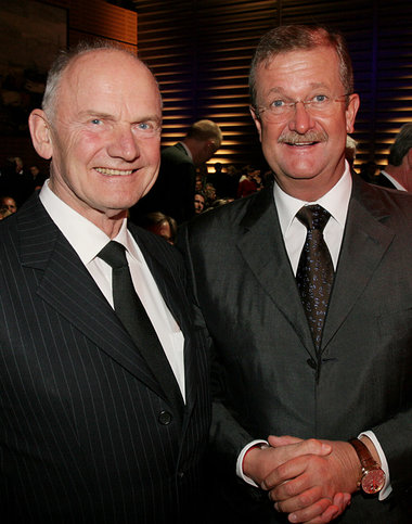 VW-Lenker und Porsch-Chef: Ferdinand Piëch (links) und Wend... VW-Lenker und Porsch-Chef: Ferdinand Piëch (links) und Wend...