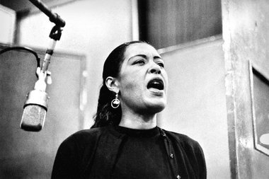 Die gro&szlig;e S&auml;ngerin Billie Holiday protestierte mit de...