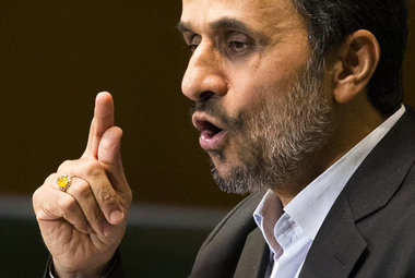 Irans Pr&auml;sident Ahmadinedschad