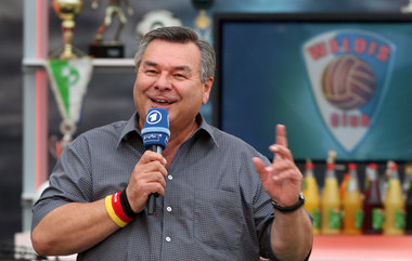 Waldi, als er noch was zu lachen hatte