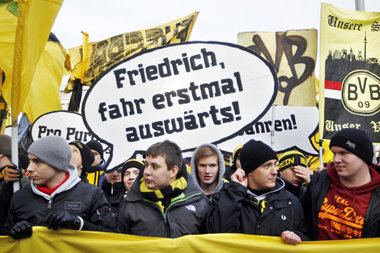 Fu&szlig;ballfans eignen sich hervorragend als Testobjekte neuer...
