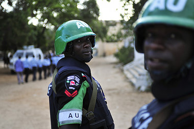 Soldat der Afrikanischen Union in Somalia