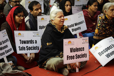 Mahnwache am Samstag in Neu-Delhi Mahnwache am Samstag in Neu-Delhi