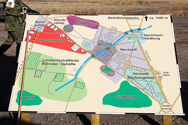 &Uuml;bungsgebiet der Bundeswehr in der Colbitz-Letzlinger Heide...