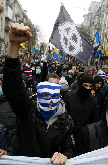 Ehrung von Nazi-Kollaborateuren anl&auml;&szlig;lich des 70. Gr&...