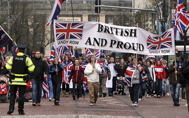 Demonstration in Belfast (5.1.2013)