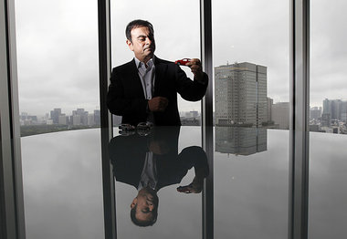 Klein geworden: Renault-Nissan-Chef Carlos Ghosn kündigte j... Klein geworden: Renault-Nissan-Chef Carlos Ghosn kündigte j...