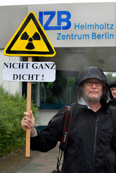 2. Juli 2011 in Berlin: Protest gegen den Atomreaktor