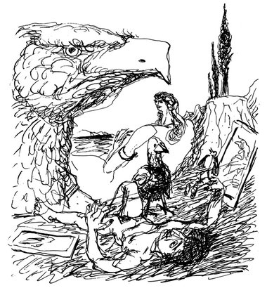 Zinkographie aus Johns Buch »Aus- und Einfälle« Zinkographie aus Johns Buch »Aus- und Einfälle«