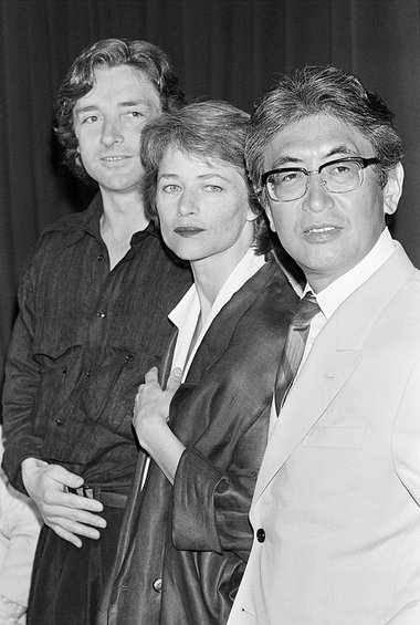 Metaphysiker einer besseren Welt: Oshima (r.) mit Charlotte Ramp...