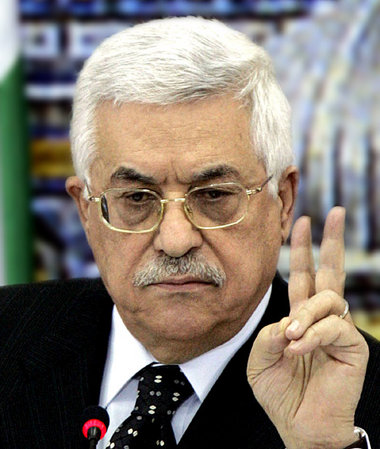Siegessicher? Präsident Abbas am Samstag in Ramallah