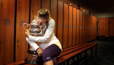 Negation der Etikette: Azarenka