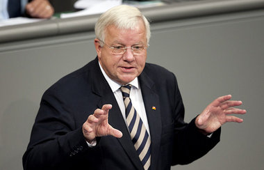Der CDU-Abgeordnete Michael Fuchs 2010 im Bundestag
