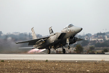 Israelischer F-15-E-Kampfjet (Archivbild)
