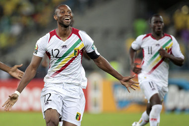Jubelt Seydou Keita sich (Kapit&auml;n von Mali) in die Privatin...