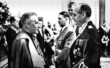Im Gespr&auml;ch mit Naziau&szlig;enminister Joachim von Ribbent...