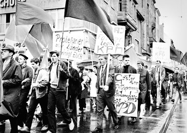 Demonstration in Mannheim gegen das KPD-Verbot (17. August 1968) Demonstration in Mannheim gegen das KPD-Verbot (17. August 1968)