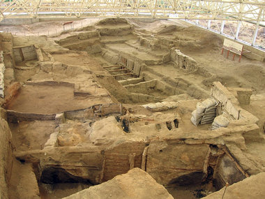 Ruinenst&auml;tte Catalh&ouml;y&uuml;k in der T&uuml;rkei &ndash...