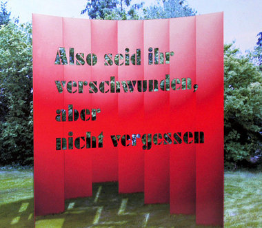 Der ausgewählte Denkmal-Entwurf Der ausgewählte Denkmal-Entwurf