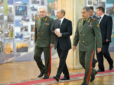 Ru&szlig;lands Pr&auml;sident Wladimir Putin am 27. Februar auf ...