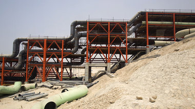 Öl und Gas – hier Anlage in Asalouyeh – bleiben... Öl und Gas – hier Anlage in Asalouyeh – bleiben...