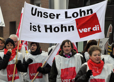 Ver.di-Mitglieder f&uuml;hlen sich manchmal echt verhohnepiepelt...