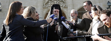 Erzbischof Chrysostomos II. erklärte am 20. März, das ... Erzbischof Chrysostomos II. erklärte am 20. März, das ...