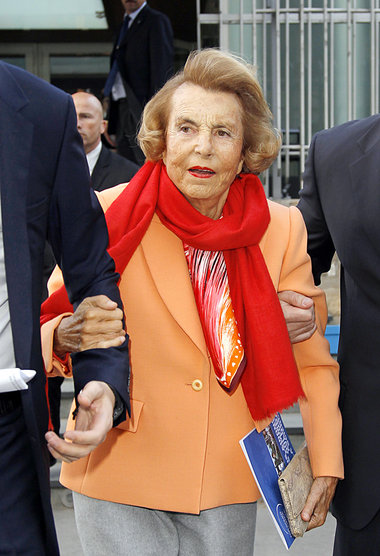 Ein Hausfreund Liliane Bettencourts (hier am 29. M&auml;rz 2012)...