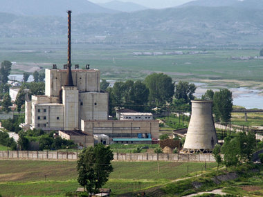 Die Atomanlage in Yongbyon vor der teilweisen Zerstörung Die Atomanlage in Yongbyon vor der teilweisen Zerstörung