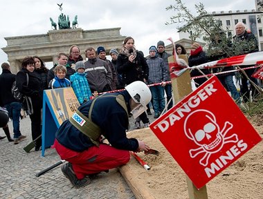 Arbeitsalltag eines Kampfmittelräumers – demonstriert am Donners...