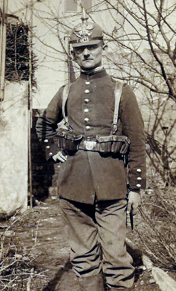 Geschichtsschreibung gut ger&uuml;stet: Gerhard Ritter 1915 im W...