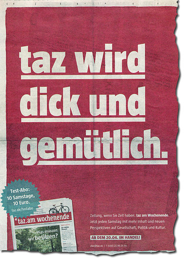 Den »wahren Trend« erkannt? (Ausriß aus einer